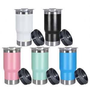 Wholesale Beer Cooler Stainless Steel Beer <b>Bottle</b> Can Holder Double Wall Vacuum Insulated Beer Cooler with Opener Lid Rubber Cup - Product Image 3