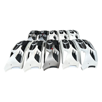 Ensemble de pare-chocs avant d'occasion pour Mercedes-Benz Classe A W177 2019-2022, avec grille AMG Sport, support de fixation, pour réparation et modification universelle