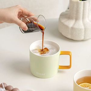 Perfect Quality Solid Color European Style Porcelain Coffee Mug Custom Mugs Daily Drinking Business Gifts Food Safe Dishwasher - Product Image 6