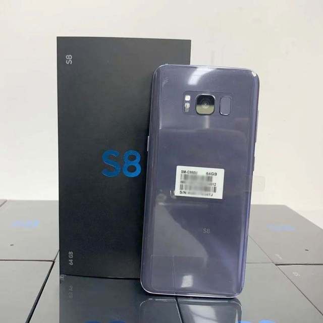 S8-64GB-1SIM Unlock Cell Phone Used Mobile Phone S8 1SIM 2SIM 64GB Original Black Smart Phones International Version