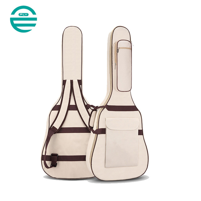 Fuliya Factory Price 36 38 41 Inch Acoustic Guitar Case Thickened Padding Durable Waterproof Shockproof Dual Adjustable Shoulder