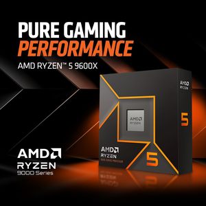 ใหม่สำหรับ <span class=keywords><strong>5</strong></span> 9600X 6-Core 12-Thread Unlocked Desktop Processor AM5 Zen5 DDR5 <span class=keywords><strong>5</strong></span>.4GHz Boxed CPU - Product Image 1