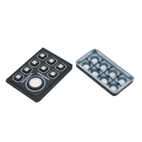 Claviers sans fil rétroéclairés en silicone, étanches, durables, écologiques, avec télécommande, gravure laser multipoints simple ou multiple