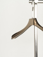 Cintre en acrylique à épaules larges pour doudoune, antidérapant, grande taille, design épaissi, pour homme