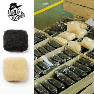 ผมมนุษย์จริง 100% Afro Kinkys จํานวนมากสําหรับการต่อขยาย Dreadlock สร้างซ่อมและขยายการต่อขยายตําแหน่งถาวรที่ทําด้วยมือ - Product Image 1