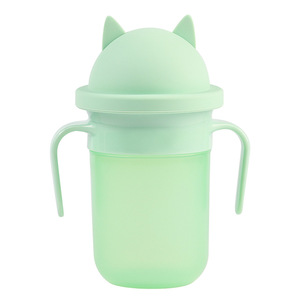 Vaso de Aprendizaje de Silicona para Bebés, Botella de Agua de Entrenamiento 360°, ODM/OEM, Anti-Ahogo, Anti-Fugas - Product Image 5