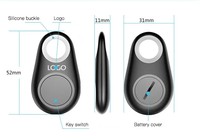 Mini Rastreador Inteligente Económico para Android, Localizador de Objetos, Llaves, Equipaje, Bolsos y Mochilas
