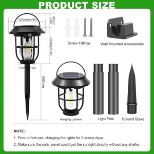 <span class=keywords><strong>Lampe</strong></span> <span class=keywords><strong>solaire</strong></span> à détecteur de mouvement <span class=keywords><strong>LED</strong></span> pour mur, camping, pelouse, allée, lumières de paysage, extérieur, étanche, alimentée par énergie <span class=keywords><strong>solaire</strong></span>, jardin - Product Image 2