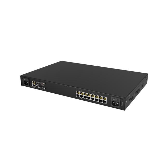 32 Ports Network Matrix Multi-Users Switch KVM Over IP Switch Support 2 Remote User IP Remote Control KVM Switch