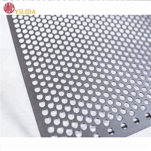 Nhà sản xuất cung cấp PVC tráng nhôm đục lỗ kim loại lưới phân vùng kim loại tường - Product Image 6