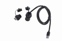 Connecteur USB étanche GIET 8 broches, câble, connecteur USB 2.0 et 3.0, durable, haute qualité, pour une connectivité fiable en extérieur