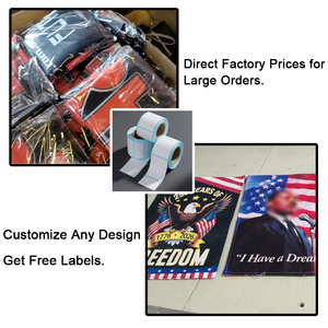 Manufacturer Courtyard Advertising Flags Banners 30*45cm RTS Sublimation Blank Garden Flag