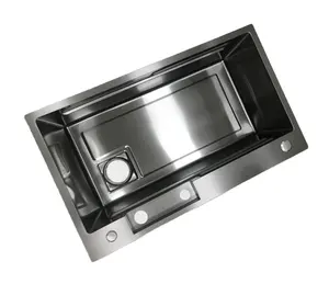 Cucina con Set lavello in acciaio inossidabile 304 argento per la casa/ristorante/Hotel