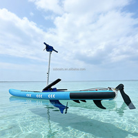 Nouveau design de vélo aquatique pour adultes, pédale en PVC gonflable de haute qualité, vélo simple, équipement de loisirs, bateaux à pédales aquatiques à vendre