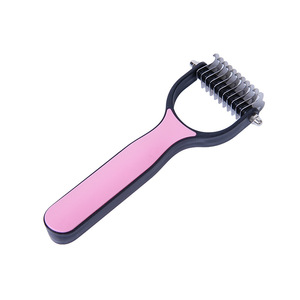 Peine para mascotas, imprescindible para eliminar el pelo suelto, peine desenredante para mascotas, suministros de aseo y limpieza para gatos y perros, transfronterizo - Product Image 1