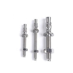 Vis d'expansion Gecko en acier inoxydable 304, boulon de tirage M6M8M10M20, tige filetée traversante pour <span class=keywords><strong>mur</strong></span> - Product Image 2