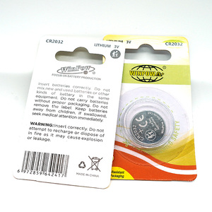 Échantillon gratuit haute qualité cr <span class=keywords><strong>2032</strong></span> télécommande cr2032 3v pile au lithium pile bouton clé de voiture batterie pour clé de voiture - Product Image 6