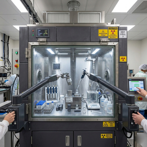 Shielded Isolators For Dispensing And Calibration - Integrated Syringe Filling System For Radiopharmaceutical Aseptic Hot Cell - Product Image 6