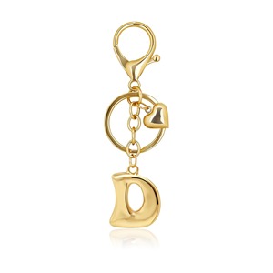 Llavero BydGxy con Letra Inicial y Corazó<span class=keywords><strong>n</strong></span> Dorado - Bonito Llavero de Aleació<span class=keywords><strong>n</strong></span> de Zinc para Mujer con Colgante de Corazó<span class=keywords><strong>n</strong></span> (<span class=keywords><strong>K</strong></span>) - Regalo - Product Image 5