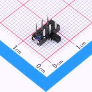 MSK-22D18G3 051 Slide Switch DIP Switch Double Pole Double Throw Rectangle Pin Header PC Pin Right Angle Insert - Product Image 1