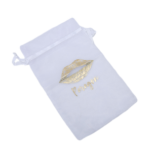 Sac en organza transparent de haute qualité avec cordon de serrage pour bonbons et bijoux, personnalisable avec logo, réutilisable, sac cadeau en organza transparent - Product Image 2