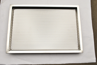 Nouveau design, plaque de cuisson perforée en acier inoxydable et aluminium résistante à la chaleur pour séchage et déshydratation au four