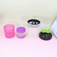 Bouteilles de sport personnalisées avec logo, sans BPA, pour protéines, shaker de gym, avec tamis en plastique, fabrication OEM ODM