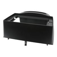 Kit de Panel de Radio para Coche 2 Din para Toyota Aygo, Citroën C1, Peugeot 107 2005-2014, Panel de Instalación de Estéreo para Salpicadero TO207T