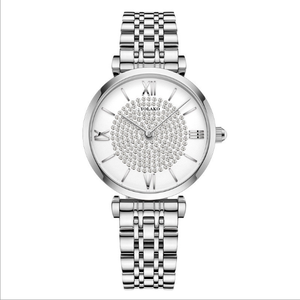 Orologio da <span class=keywords><strong>Donna</strong></span> con Cinturino in Acciaio Inossidabile, Impermeabile, con Diamanti, Movimento al Quarzo, Orologio da Polso per Donne, Reloj Mujer, Orologio da Signora - Product Image 3