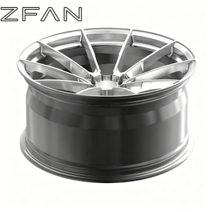 Rines ZFAN de Cinco Radios, Ligeros, Cóncavos y Forjados de 17-24 Pulgadas, 4x100, 5x100, 5x112, Nuevos para <span class=keywords><strong>Audi</strong></span> RS6, RS4, A3, <span class=keywords><strong>A4</strong></span>, para 25mm - Product Image 3