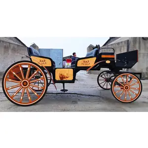 Horse drawn carriage manufacturer electric cart chuck wagon caleche for sale