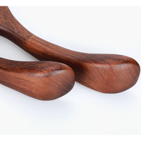 Cintre en bois vintage de haute qualité sans bosse d'épaule pour costume