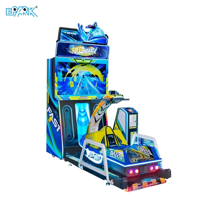 Hot Selling Coin-Operated Flash Racing Rowing Arcade Simulator Game Center Speedboat Surf Boat Experience Machine