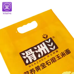 Yixing pabrik Cina kustom plastik BOPP laminasi Basmati 2.5Kg, 5Kg, 10Kg tas kemasan beras