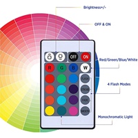 Support de lampe LED 7 couleurs, base de lampe 3D illusion anime en acrylique, lampe de nuit LED avec câble USB et télécommande