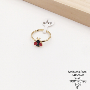 XUPING Jewelry Wholesale Bulk Stainless Steel Cute Children <strong>Kid</strong> Girl Hang <strong>Ring</strong> - Product Image 5
