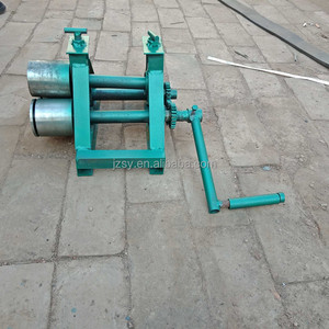 <span class=keywords><strong>Enrouleur</strong></span> manuel de fil d'acier Machine à cintrer Petite machine à enrouler la tôle d'acier de 2 mm Machine à rouler le fer plat en acier inoxydable à la main - Product Image 5