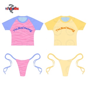 Conjunto de <span class=keywords><strong>Ropa</strong></span> de Mujer Sexy con Estampado de Guepardo para Verano, <span class=keywords><strong>Ropa</strong></span> de Salón, <span class=keywords><strong>Ropa</strong></span> de Calle, Conjunto de 2 Piezas de Camiseta y <span class=keywords><strong>Ropa</strong></span> Interior con Estampado de Leopardo Personalizado - Product Image 3