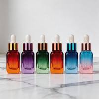 Emballage personnalisé de luxe pour cosmétiques, crème pour la peau, huile essentielle pour les cheveux, sérum, parfum, design carré plat