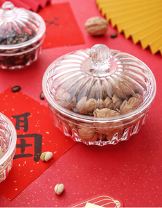 <span class=keywords><strong>Vajilla</strong></span> de <span class=keywords><strong>policarbonato</strong></span> para alimentos, frasco de plástico para frutos secos, caramelo, azúcar, aperitivos, transparente, con tapa, bandeja para fruta, regalo de boda - Product Image 4