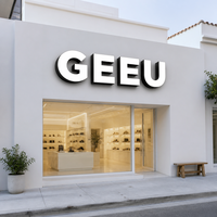 Letrero LED con Nombre, Letrero Luminoso de Acrílico para Fachada de Restaurante de Alta Gama, Letras Acrílicas Brillantes, Luz Publicitaria Nocturna