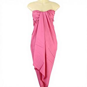 Meilleur Qualité Accrocheur et De Luxe Motif Impression Personnalisée et Conception 100% Coton Plage Paréos Sarongs - Product Image 1