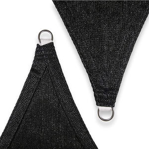 Voile <span class=keywords><strong>d</strong></span>'<span class=keywords><strong>ombrage</strong></span> et filet en HDPE noir pour patio et jardin avec un taux <span class=keywords><strong>d</strong></span>'<span class=keywords><strong>ombrage</strong></span> de 90% anti-UV, anneau en <span class=keywords><strong>D</strong></span>, <span class=keywords><strong>prix</strong></span> au mètre - Product Image 6