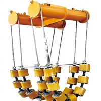 Suhigo Factory Direct Nacelle suspendue pour travaux en hauteur, échafaudage suspendu de construction, charge maximale 35000 kg, couleur noir/jaune
