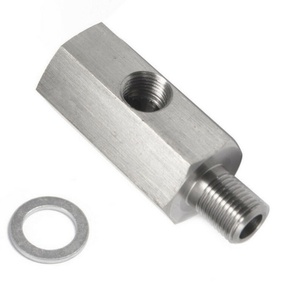 Conector Adaptador Automotriz XBM XBM-25520, Conexiones en T para Tuberías M14 M12 M10 1/4NPT 1/8NPT, Orificio Lateral, Presión de Combustible, Pulido - Product Image 5