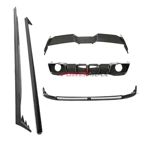 Jupe latérale de diffuseur de lèvre avant arrière en Fiber de carbone pour aileron arrière de hayon de <span class=keywords><strong>Golf</strong></span> 8 - Product Image 1