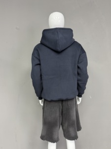 Disponibile Felpa con Cappuccio Oversize Personalizzata per Uomo, 360gsm, 80% Cotone 20% Poliestere, Pesante con Ricamo, Produttore - Product Image 3