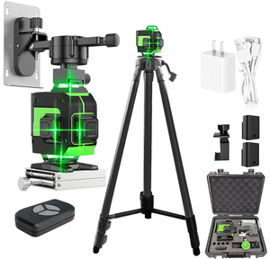 Niveau Lazer Faisceau Vert Croix Laser 16 Ligne <span class=keywords><strong>Auto</strong></span> Nivellement 3D <span class=keywords><strong>Auto</strong></span> Rotatif Construction Nivel - Product Image 1