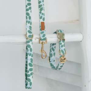 Collar de Perro de Algodón con Estampado Moderno de Primera Calidad, Talla XS, Accesorio Cómodo y Duradero para Pasear, Diseño Personalizado de Lujo para Perros - Product Image 3