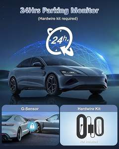 Telecamera per Auto 4K+1080P con WIFI IPS Doppia Lente Dash Cam APP Registrazione in Loop 1.47 Pollici Telecamera di Retromarcia per Vari Veicoli - Product Image 3